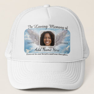In Loving Memory Custom Photo Trucker Hat