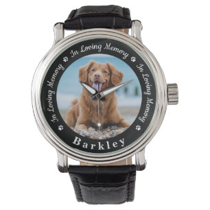 In Loving Memory Dog Loss Photo Pet Memorial Watch