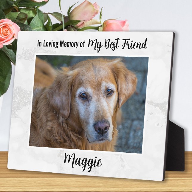 In Loving Memory - Dog Memorial Pet Loss Sympathy Plaque (Creator Uploaded)
