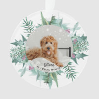 In Loving Memory Dog Pet Photo Christmas