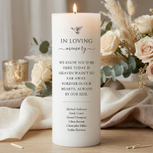 In Loving Memory Dove Wedding Memorial