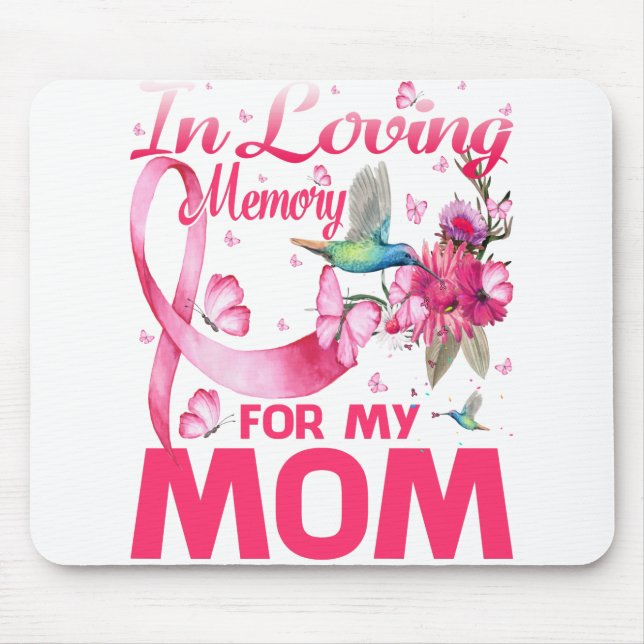 In Loving Memory For My Mum Mouse Pad (Front)