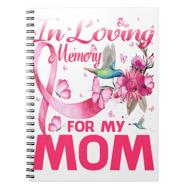 In Loving Memory For My Mum Notebook (Front)