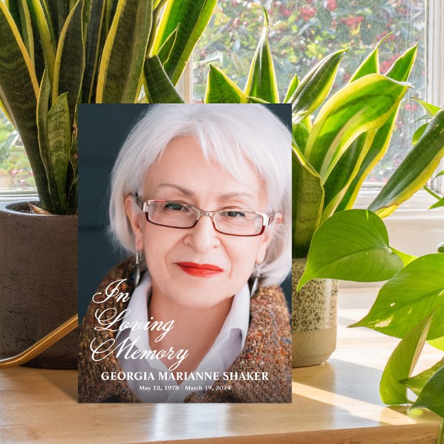 In Loving Memory Full Photo Memorial Program (Creator Uploaded)