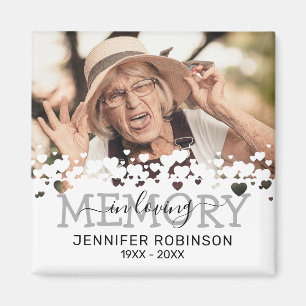 In Loving Memory Funeral Favour Magnet