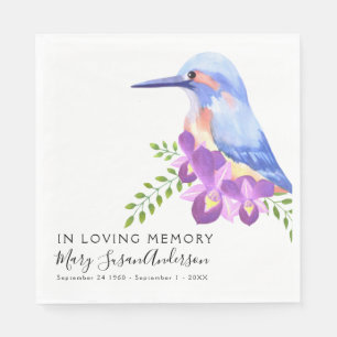 In Loving Memory Funeral Napkin