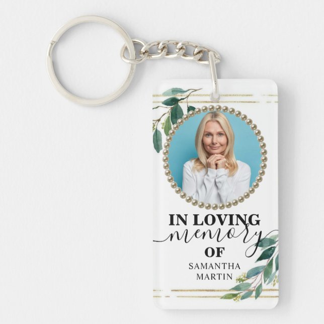 In Loving memory Gift Keychain (Front)