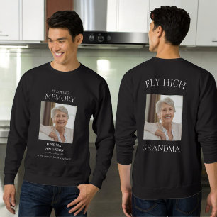 In loving memory  grandma photo sweatshirt