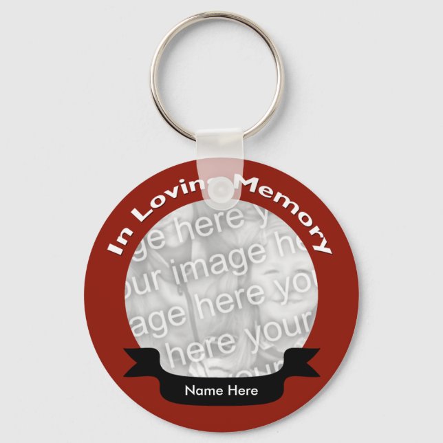 In Loving Memory Key Chain (Front)