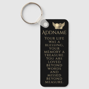 In Loving Memory Key Ring