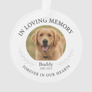 In Loving Memory Loss Sympathy Keepsake Ornament