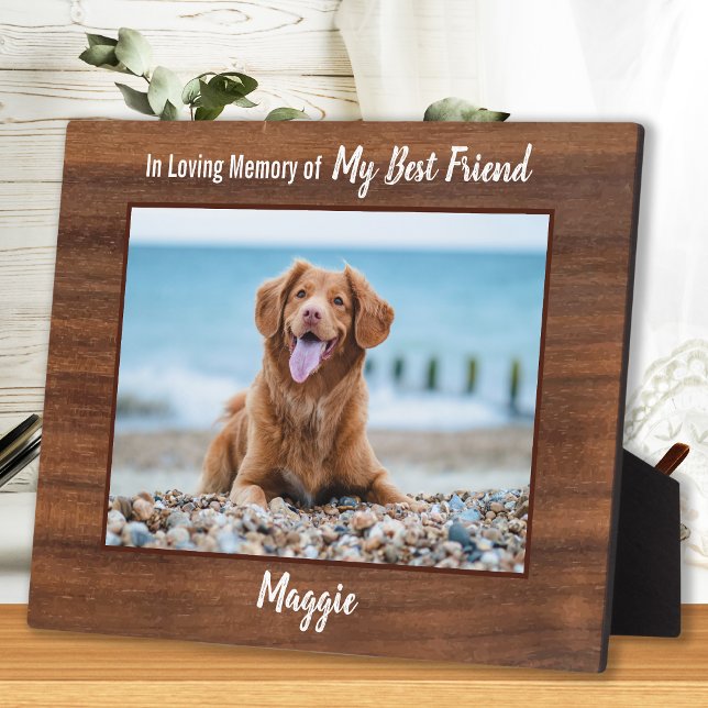 In Loving Memory Mans Best Friend Pet Dog Memorial Plaque (Creator Uploaded)
