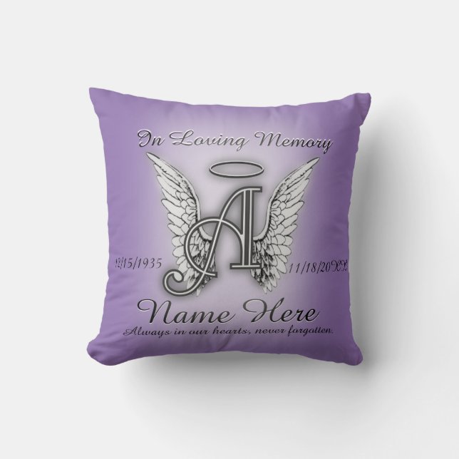 In Loving Memory Memorial Comfort Cushion (Front)