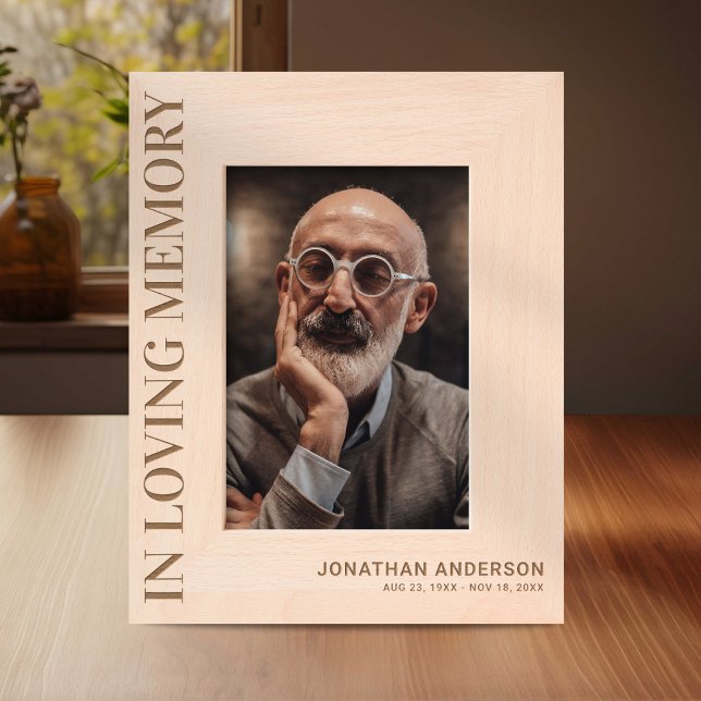 In Loving Memory Memorial Etched Frames (Creator Uploaded)