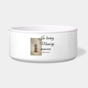 In loving memory memorial keepsake add pet name
