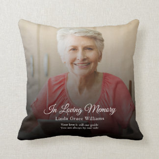 In Loving Memory Memorial Keepsake Bereavement Cushion