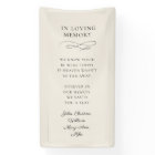 "In Loving Memory" Modern, Calligraphy, Wedding 