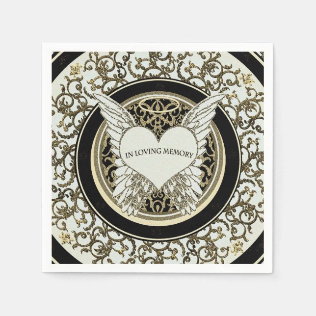 In Loving Memory Napkin (Front)