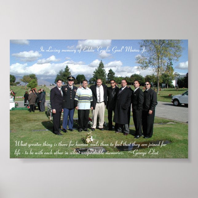 In Loving memory of Eduardo Muñoz Jr. Poster (Front)