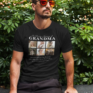 In Loving Memory of Grandma Picture T-Shirt