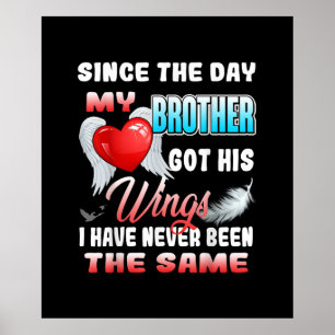 In Loving Memory Of My Brother - For Brother Lives Poster