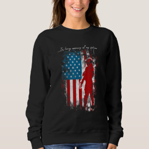 In Loving Memory Of My Mum American Veteran Mother Sweatshirt