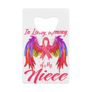 In Loving Memory Of My Niece Wings Breast Cancer
