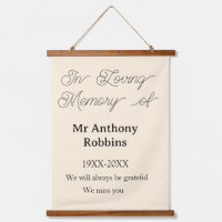 In Loving memory of name funeral memory keepsake
