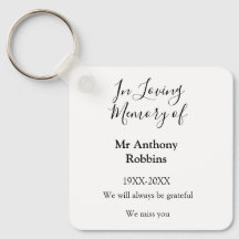 In Loving memory of name funeral memory keepsake