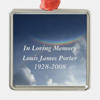 In Loving Memory Personalised Christmas Ornament