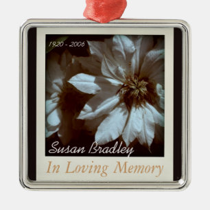 In Loving Memory Personalised Memorial Ornament