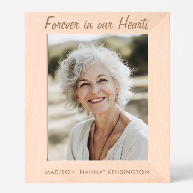 In Loving Memory Personalised Name Custom Text Etched Frames (Creator Uploaded)