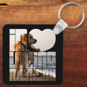 In Loving Memory Personalised Pet Photo Keychain