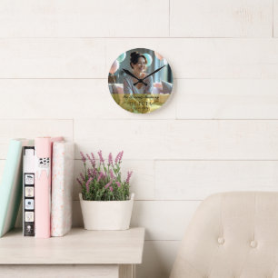 In Loving Memory Personalised Photo Wall Clock