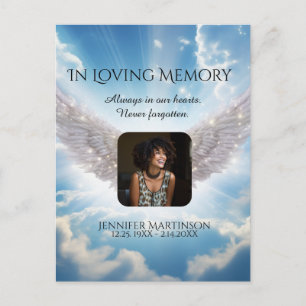 In Loving Memory Photo Card