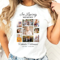 In Loving Memory Photo Collage Funeral Memorial 