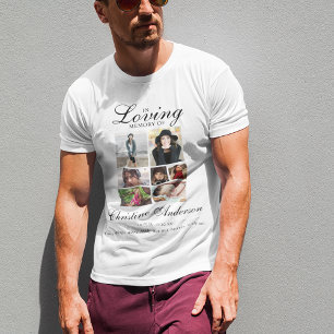 In Loving Memory   Photo Collage Memorial T-Shirt
