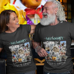 In Loving Memory Photo Collage Memorial T-Shirt<br><div class="desc">Create your own photo collage 'IN LOVING MEMORY' tribute t-shirt. Featuring 17 square framed pictures of your choice,  their name and dates. Photo Tip: Crop and resize your pictures before uploading ensuring that the subject is in the centre for best results.</div>
