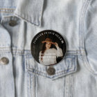 In Loving Memory Photo Funeral Memorial Button