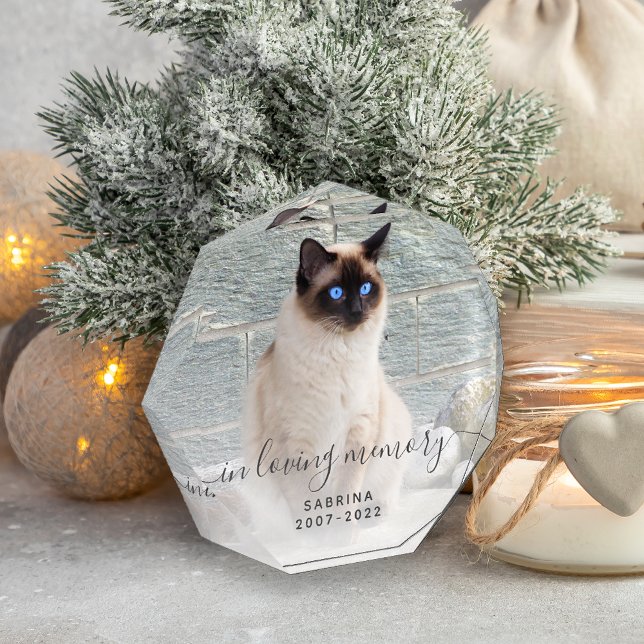 In Loving Memory Photo Grey Script Pet Memorial (Creator Uploaded)