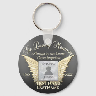 In Loving Memory Photo  Key Ring