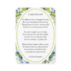 In Loving Memory Photo Memorial Wallet Card