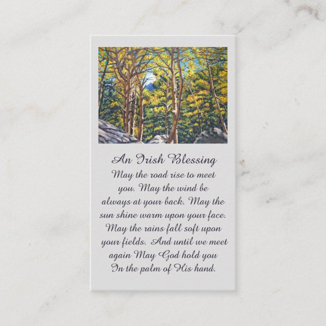 In Loving Memory Picture Sympathy Card (Front)