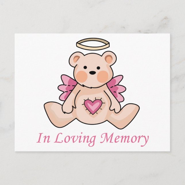In Loving Memory Postcard (Front)