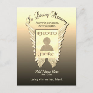 In Loving Memory Postcard