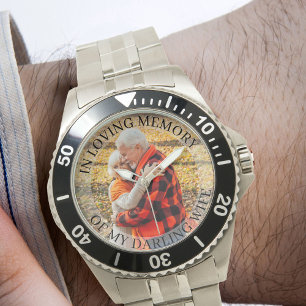 In Loving Memory Remembrance Photo Watch