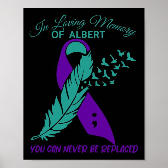 In Loving Memory Suicide Prevention Awareness  Poster (Front)