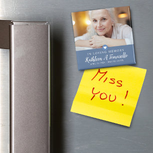 In Loving Memory Sympathy Photo Magnet