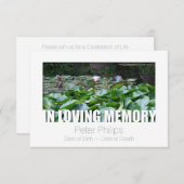 In Loving Memory Template 12 Celebration of Life (Front/Back)