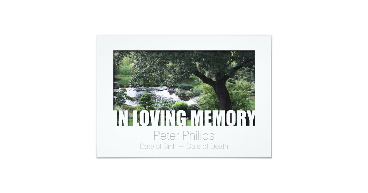in loving memory template 7 celebration of life zazzle in loving memory templates